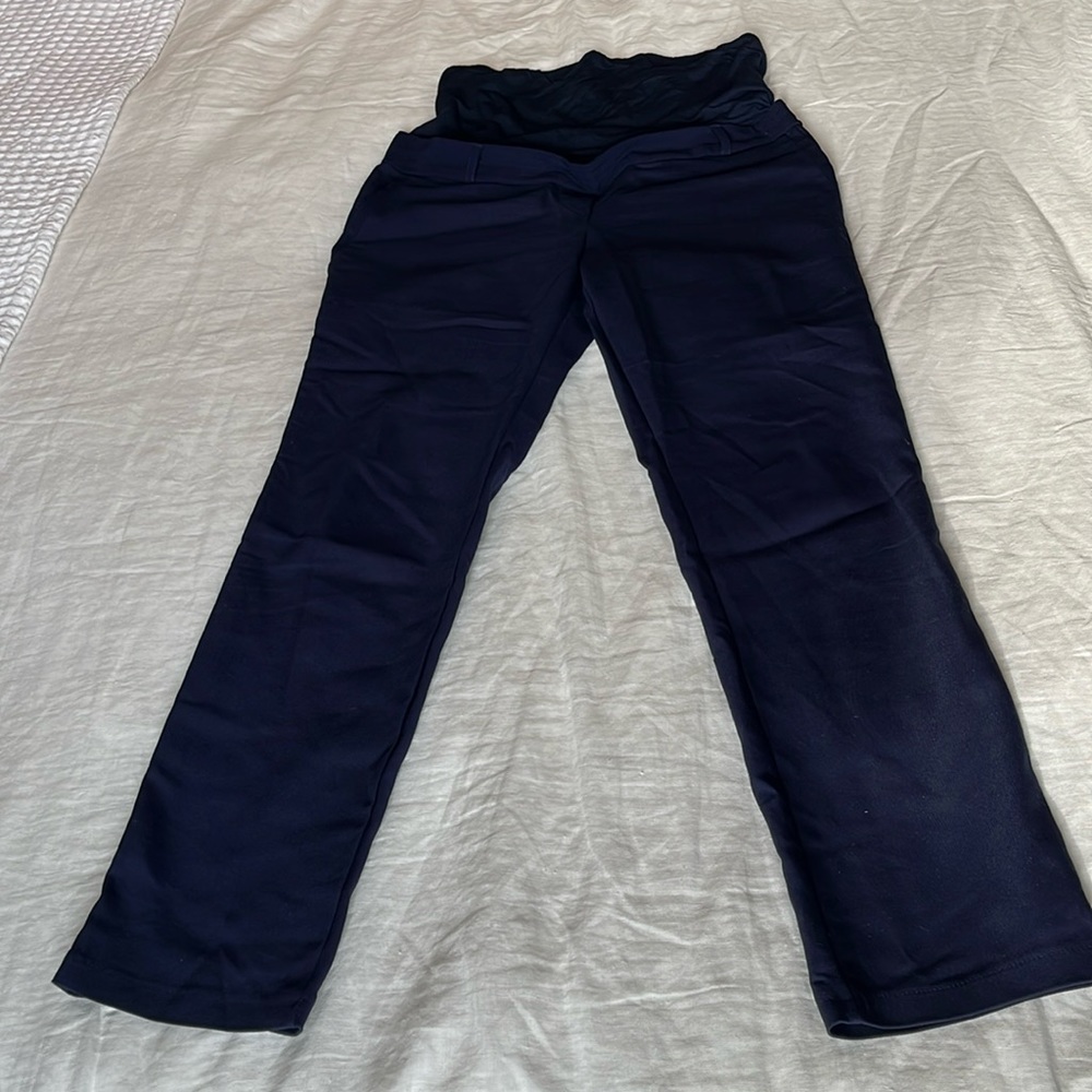 Envie de Fraise maternity pants navy sz 4